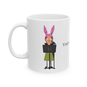Bob&#39;s Burgers Tina & Louise Gift Ceramic Mug, (11oz)