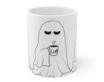 Tazza in ceramica Oooo Coffee Halloween, 325 ml