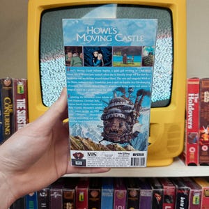 Howl’s Moving Castle (2004) Custom-Made VHS Tape PROP Gift Studio Ghibli Anime image 2