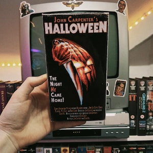 Halloween (1978) Custom-Made VHS Tape Prop Replica Gift Horror Memorabilia Merchandise