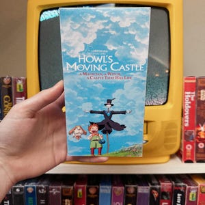 Howl’s Moving Castle (2004) Custom-Made VHS Tape PROP Gift Studio Ghibli Anime image 1
