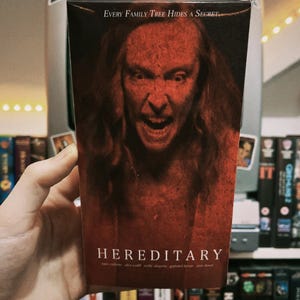 Hereditary (2017) Custom-Made VHS Tape Prop Replica Gift Horror Memorabilia Merchandise