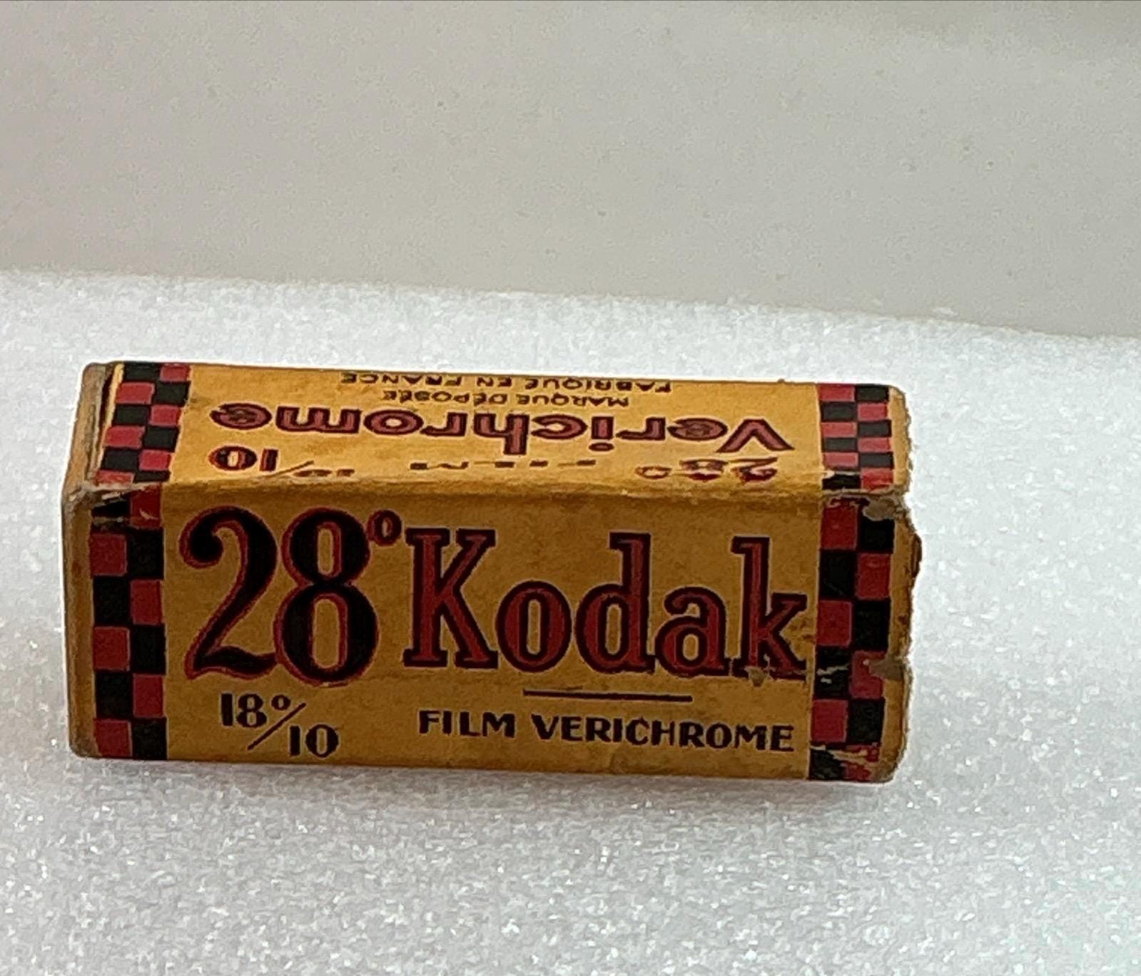 Kodak 28 Verichrome V127 Film 8 Exp - 1939 Vintage - Open Box - Etsy