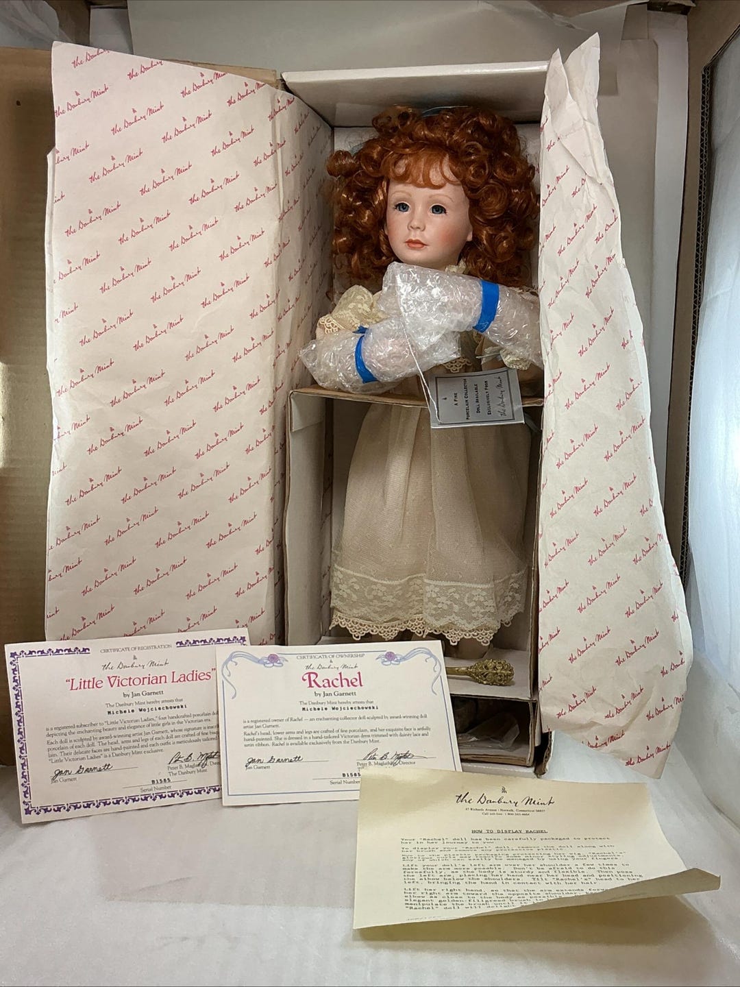 Danbury Mint Rachel Doll by Jan Garnett 18