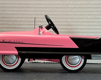 Hallmark Kiddie Car Classics 1956 Pink KIDILLAC Diecast Pedal Car - NIB Vintage