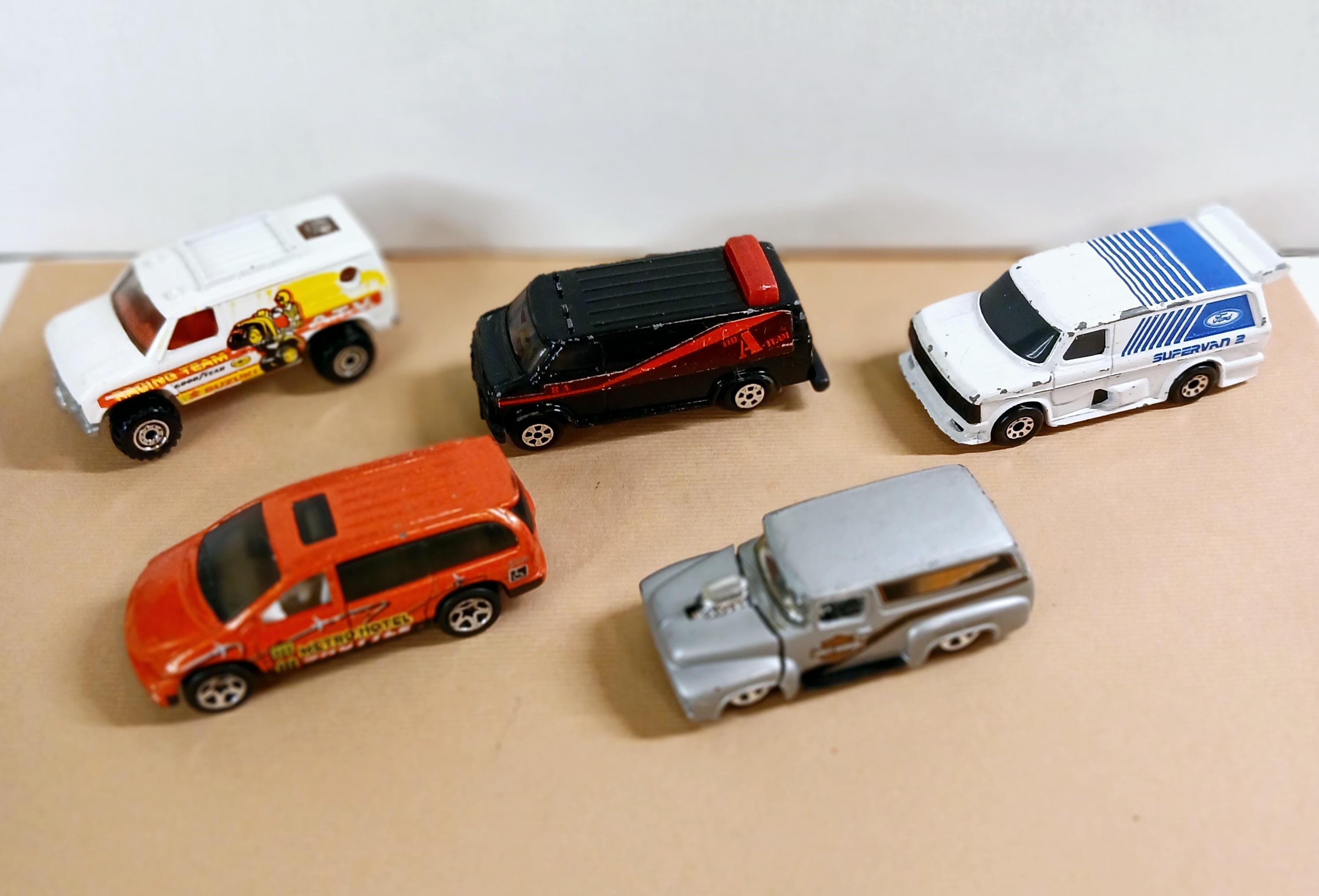 A-TEAM VAN 4台セット A Team Van Model