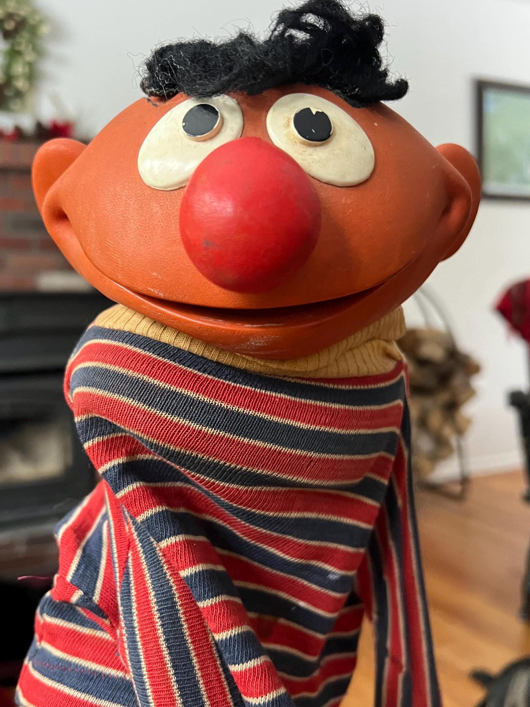 Hand Puppet Ernie - Etsy Hand Puppet Ernie - Etsy