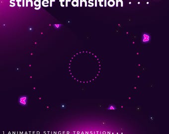 Bramble Maze Animated Stinger Transition, Magical Butterfly Theme, Twitch Youtube Stream (Digital Download)