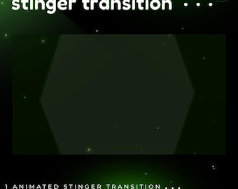 Verdure Stream Transition/Stinger | Animated Fantasy Green Theme (Digital Download)