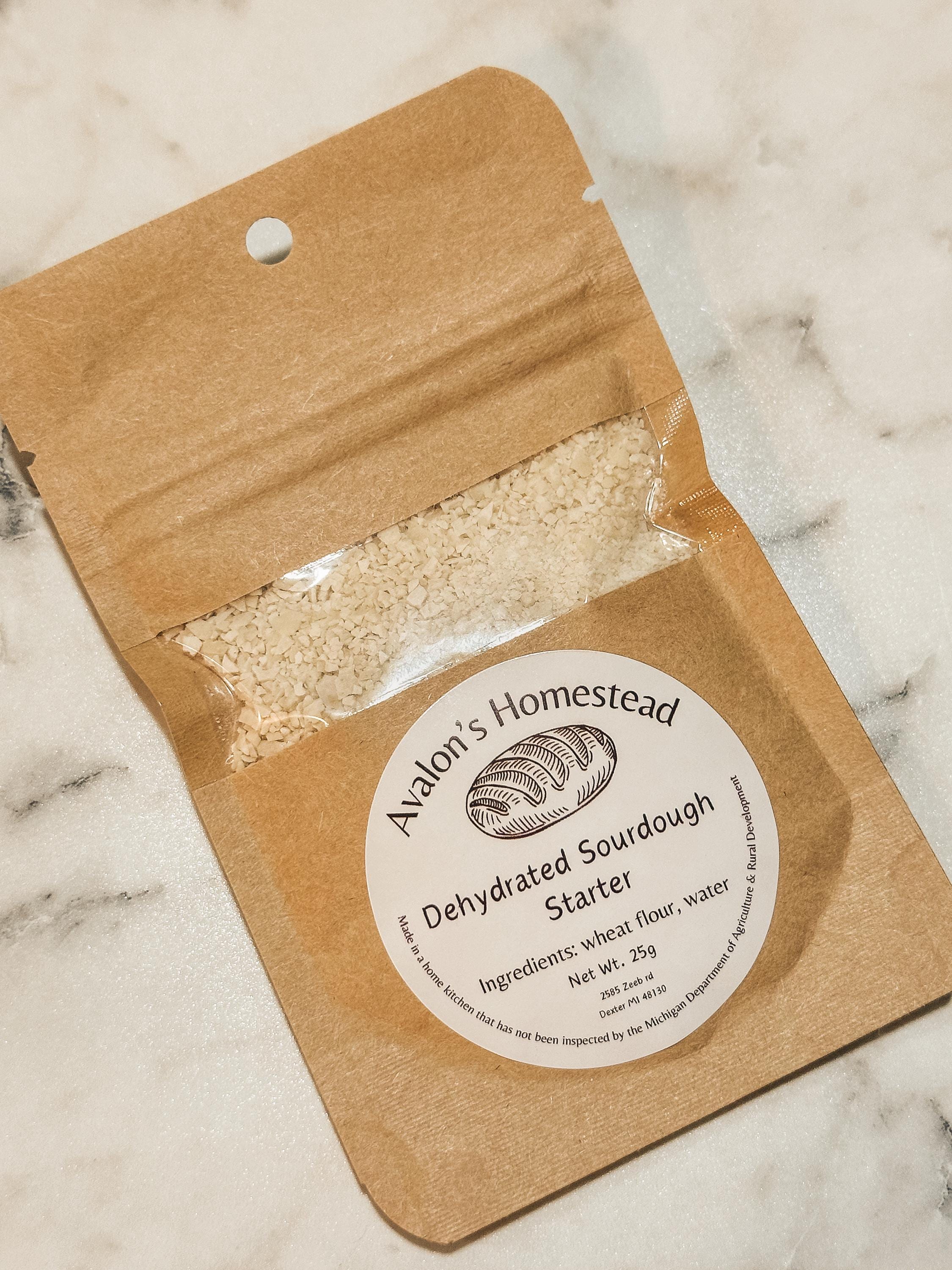 Dehydrated Sourdough Starter