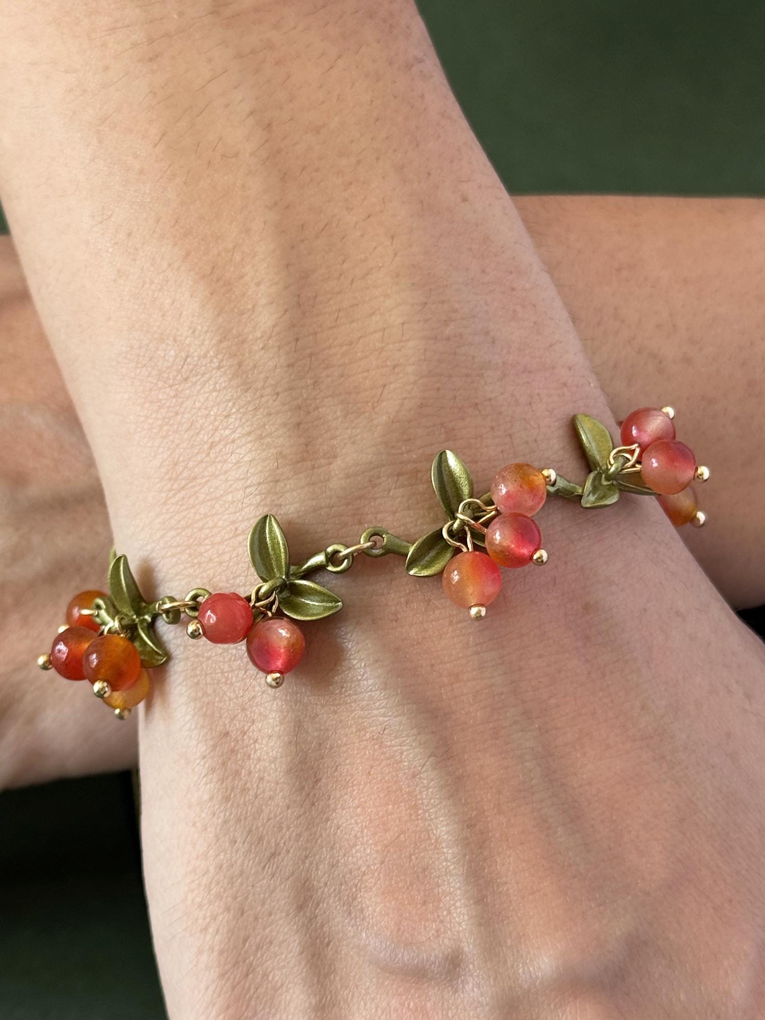 The Cruel Prince Officially Licensed, Rowan Berries Bracelet, Cruel Prince Merch, Jude Duarte, Cardan Greenbriar, Book, Elfhame Bracelet