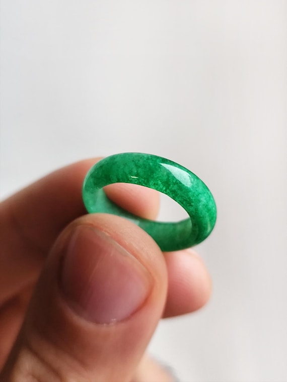 Shatter Me Ring, Aaron Warner Ring, Natural Jade Ring, Shatter Me Merch, Jadeite Ring, Juliette & Warner, Bookish, Book Ring, Sector 45