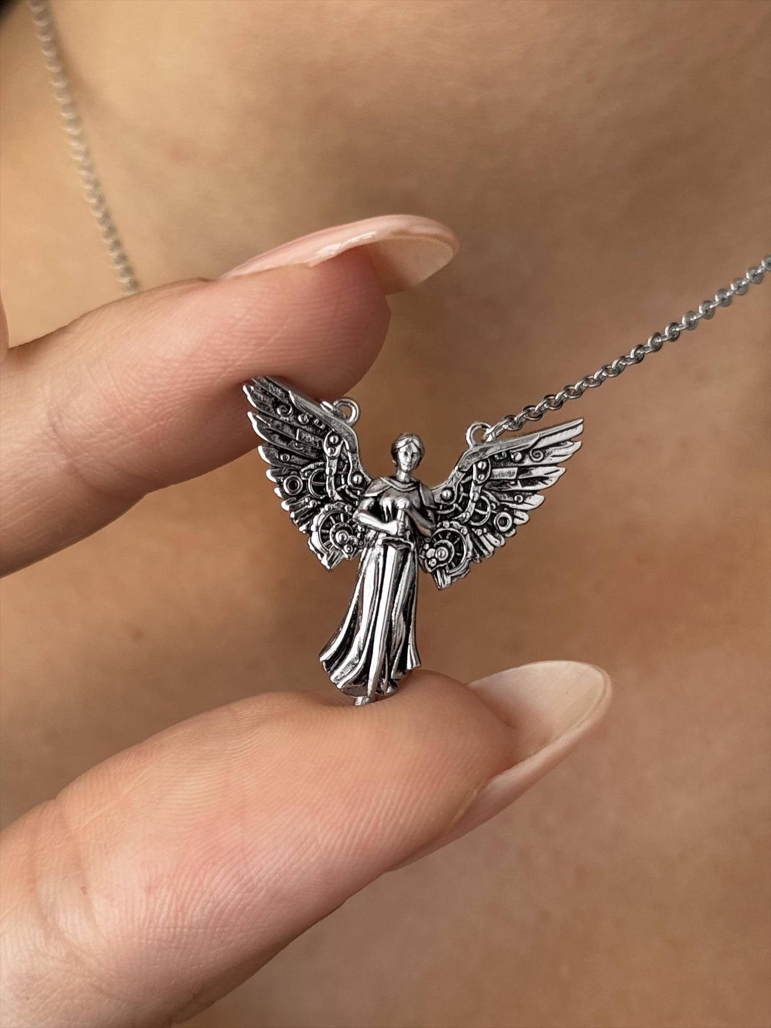 Angel necklace - Etsy 日本