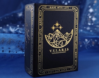 Acotar Officially Licensed, Velaris Jewelry Box, Acotar Merch, Jewelry Book Box, Night Court, A Court of Thorns and Roses, Book Ring Box