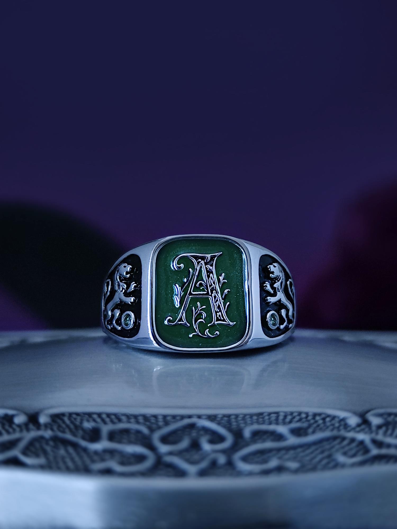OVY Silver Signet Ringリング 8号 KAJA Silver Signet Ring | OVY