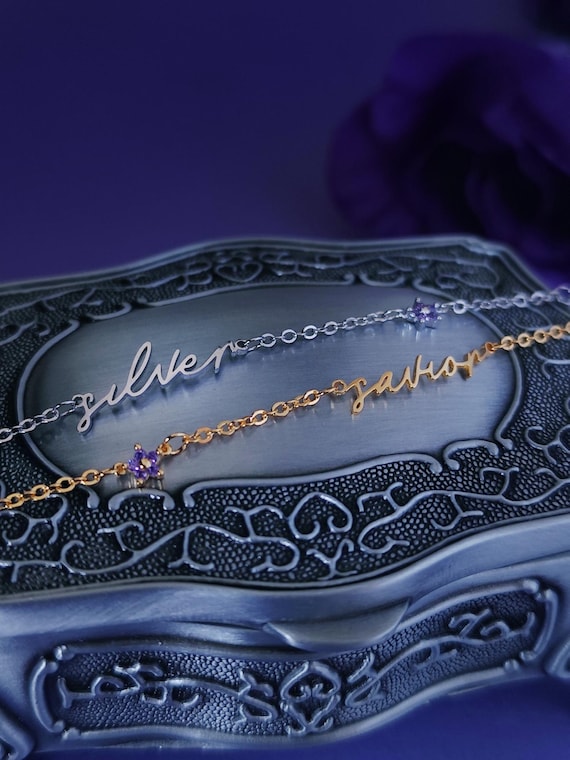 Kaya様 ブレスレット Powerless Officially Licensed, Forget Me Not Bracelet, Paedyn Gray