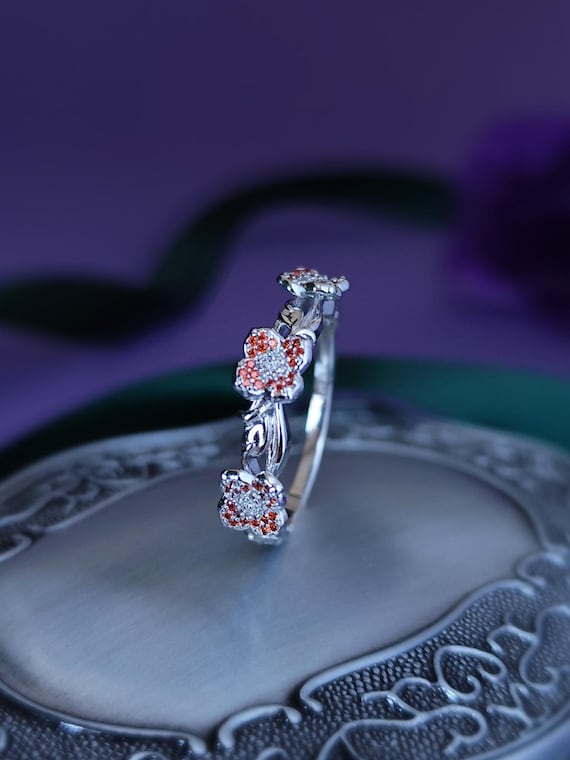 Powerless Officially Licensed, Red Poppy Ring, Paedyn Gray Ring