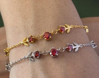 The Cruel Prince Officell lizensiert, Rowan Berries Armband, Jude Duarte, Cardan Greenbriar, Cruel Prince Merch, Book Armband, Bookish