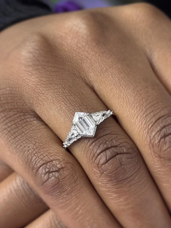 Powerless Officially Licensed, Paedyn Gray Engagement Ring, Silver