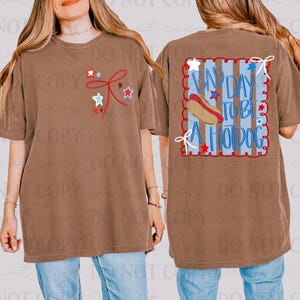 Bad Day To Be A Hot Dog DTF Transfer, Trendy 4th of July, Fourth, Holiday, Ready to Press, America, USA, Patriotic, Hot Dog image 3