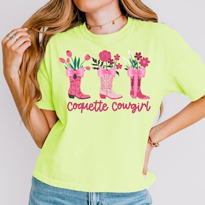Coquette Cowgirl Western DTF Transfer, Western, Howdy, Pressfertig, Cowgirl, Trendy Western, Transfer, DTF