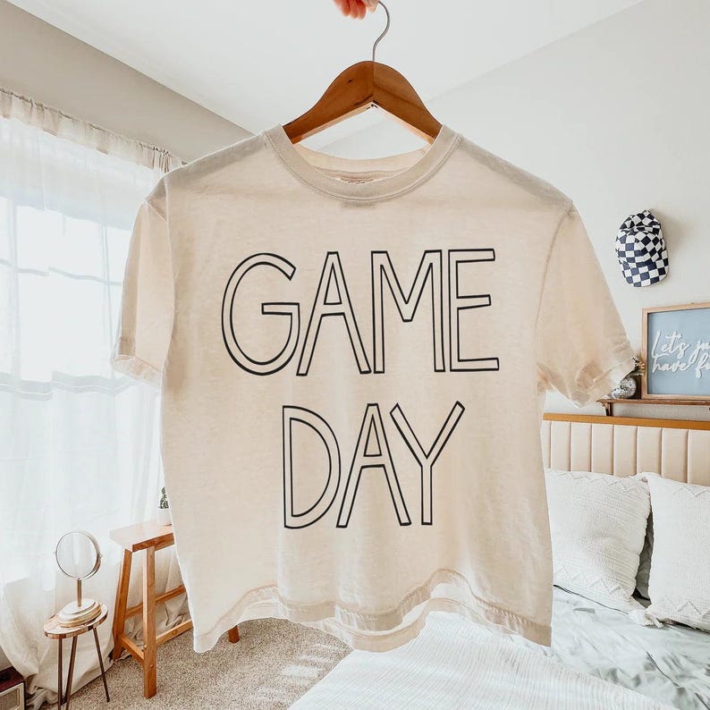 Game Day DTF Transfer, Trendy Sports, Ready to Press, Heat Transfer, Baseball, Neon, Basketball, Play Ball, DTF image 1