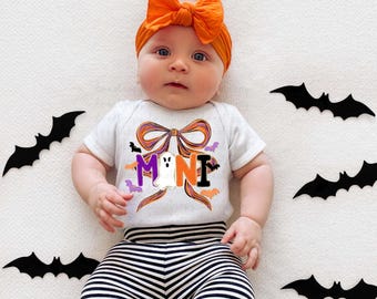 Mini transferencia DTF de Halloween Coquette, Halloween de moda, transferencia de calor, espeluznante, fantasma, mamá, mini, abucheo