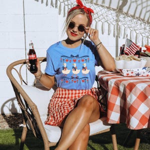 Patriottische ganzen DTF-overdracht, trendy patriottisch, DTF, klaar om te drukken, warmteoverdracht, Amerika afbeelding 1