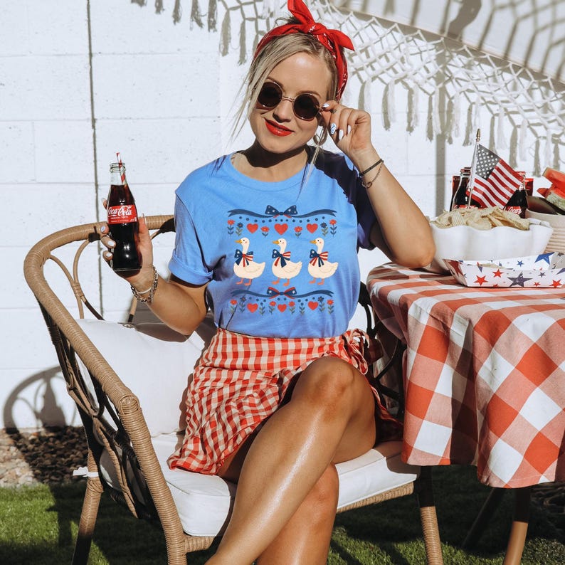 Patriottische ganzen DTF-overdracht, trendy patriottisch, DTF, klaar om te drukken, warmteoverdracht, Amerika afbeelding 1