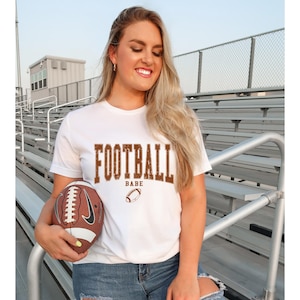 Football Babe Distressed Siebdruck TransferSiebdruck, Papiertransfer, Heat Transfer, bereit zum Pressen, Fußball, Sport
