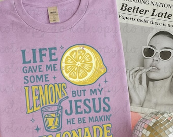 But My Jesus DTF Transfer, Trendy Faith, Ready to Press, Heat Transfer, God, Jesus, Religious, Christian, Bible Verse