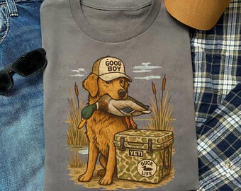 Transferencia DTF de Duck Life, para hombre, de moda, para caza, pesca, caza de patos, lista para imprimir, DTF