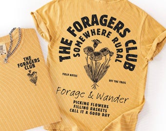 The Foragers Club DTF Transfer, Trendy Western, Western DTF, Faux Painted, Cowgirl, Ready to Press, Heat Transfer