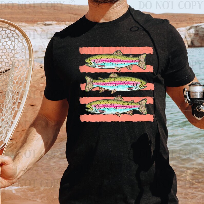 Trout DTF Transfer, Trendy Summer, Hotter Than, Later, Gator, Trendy Summer DTF, Summertime, Heat Transfer image 2