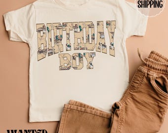 Duck Hunting Birthday Boy, Western Birthday Tee, Hunting Birthday Tee, Boys, Cowboy Birthday, Rodeo Birthday, Ducks, Trendy Tee