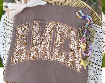 Fall Floral Amen Faith DTF Transfer, Trendy Faith, Kingdom, Ready to Press, Amen, Pray, Made New, Heat Transfer