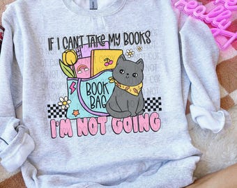 Book Lovers DTF Transfer, Bookish, Ready to Press, Heat Transfer