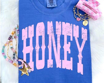 Honey Pink Western DTF Transfer, Trendy Western, Western DTF, Faux Painted, Cowgirl, Ready to Press, Heat Transfer