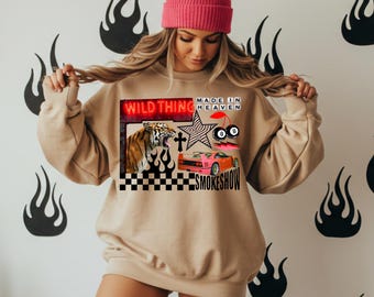 Wild Thing Collage DTF Transfer, Western, Cowgirl, Cowboy, DTF, bereit zum Pressen, Heat Transfer, Cowgirl Boots, Trendy