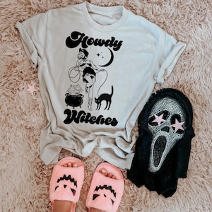 Howdy Witches Halloween DTF Transfer, Trendy Halloween, Witch, Popular, Witch’s Brew, Ready to Press. Heat Transfer
