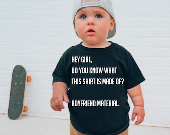 Boyfriend Material, Boys Cute Valentines PNG, Vday Digital Design, Shirt Design, Valentines Funny, Popular Vday, Trendy Valentines