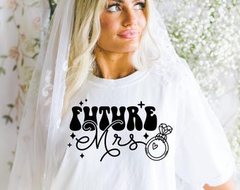 Future Mrs. Bride DTF Transfer, Bride, Bridal, Wedding, Trendy, Bachelorette, Preppy, Bridesmaid, Future Bride, DTF, Ready to Press