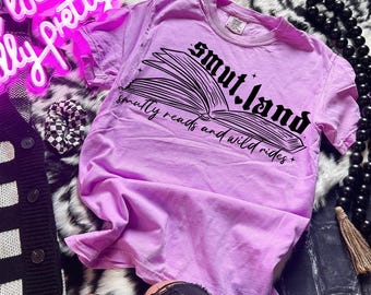 Smut Land DTF Transfer, Bookish, Romance, Smut, TBR, Trendy Book, DTF, Ready to Press, Trendy, Popular