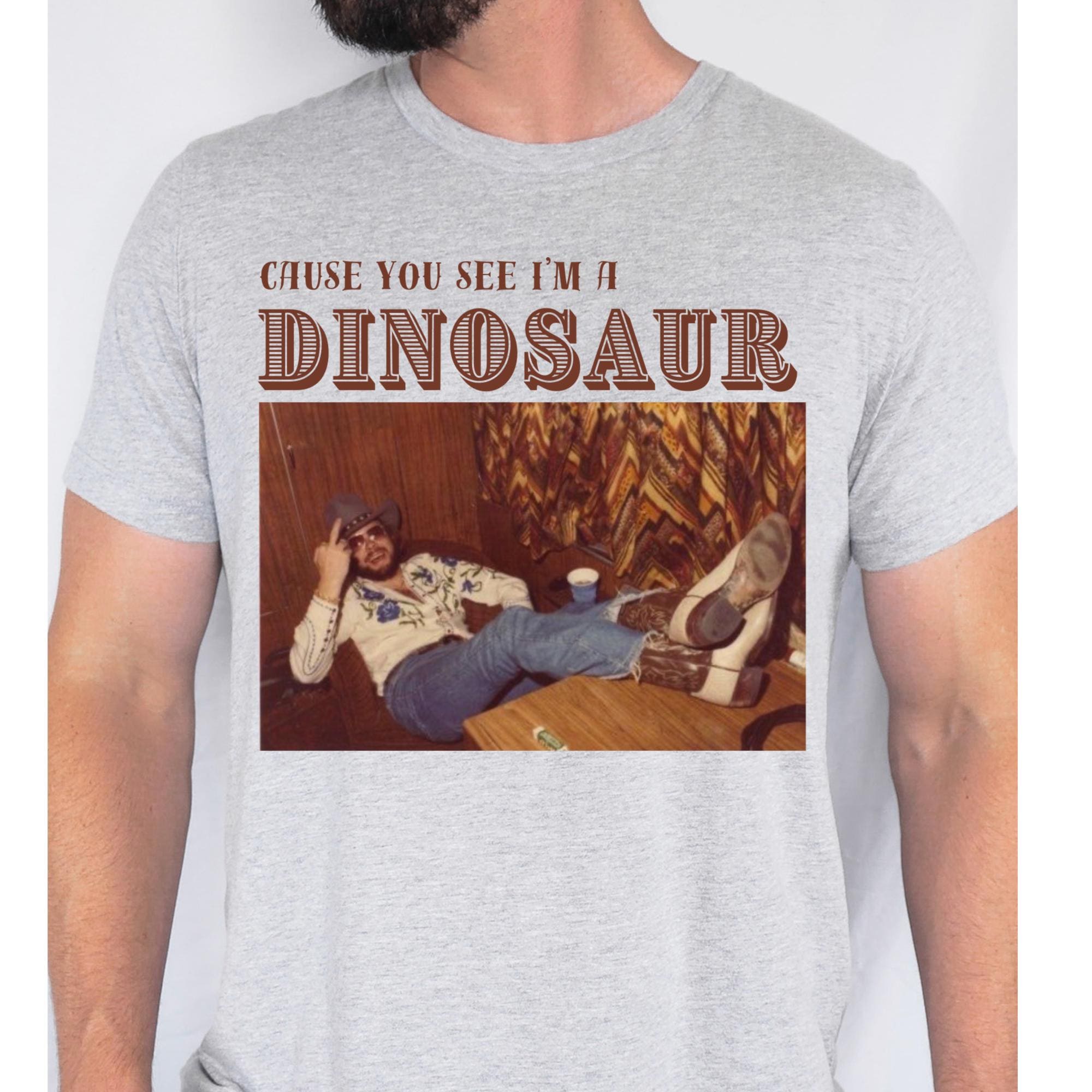 Hank Dinosaur DTF Transfer, Trendy Western, Heat Transfer, DTF, Ready to Press