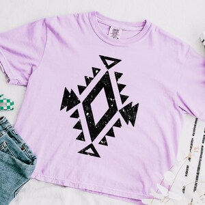 Distressed Aztec Tribal DTF Transfer, Trendy Western, Transfer, DTF, Howdy, Yeehaw, Yall, Heat Transfer, Ready to Press image 1