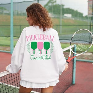 Pickleball Social Club DTF Transfer, Pickleball, Trendy, Trending, Athletisch, Sport, Dink, Paddle, DTF, Trendy