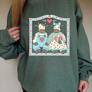 Grandma's Closet Country Cows DTF Transfer, Trendy Thrifty Shirt Design, Heat Transfer, Ready to Press, DTF, Goose image 1