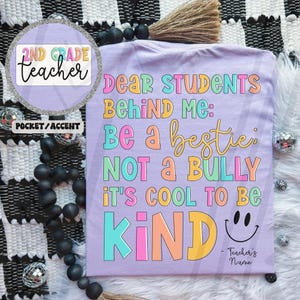 2nd Grade Teacher DTF Transfer,Teacher, Back to School, 2nd Grade, Second Grader, Retro, DTF, Transfer, Heat Transfer
