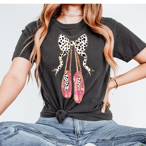 Brushstroke Ballerina DTF Transfer, Cheerleading DTF, Dance, Dance Life, Trendy, Ballerina, Varsity, Sports, Gynmastics, Popular image 1