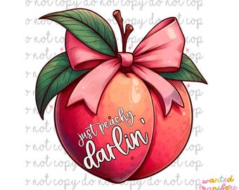 Just Peachy Darlin’ PNG, Trendy, Retro, Edgy, Western, Peach, Peachy , Distressed, Cute Digital Download, PNG, Everyday Design,Funny